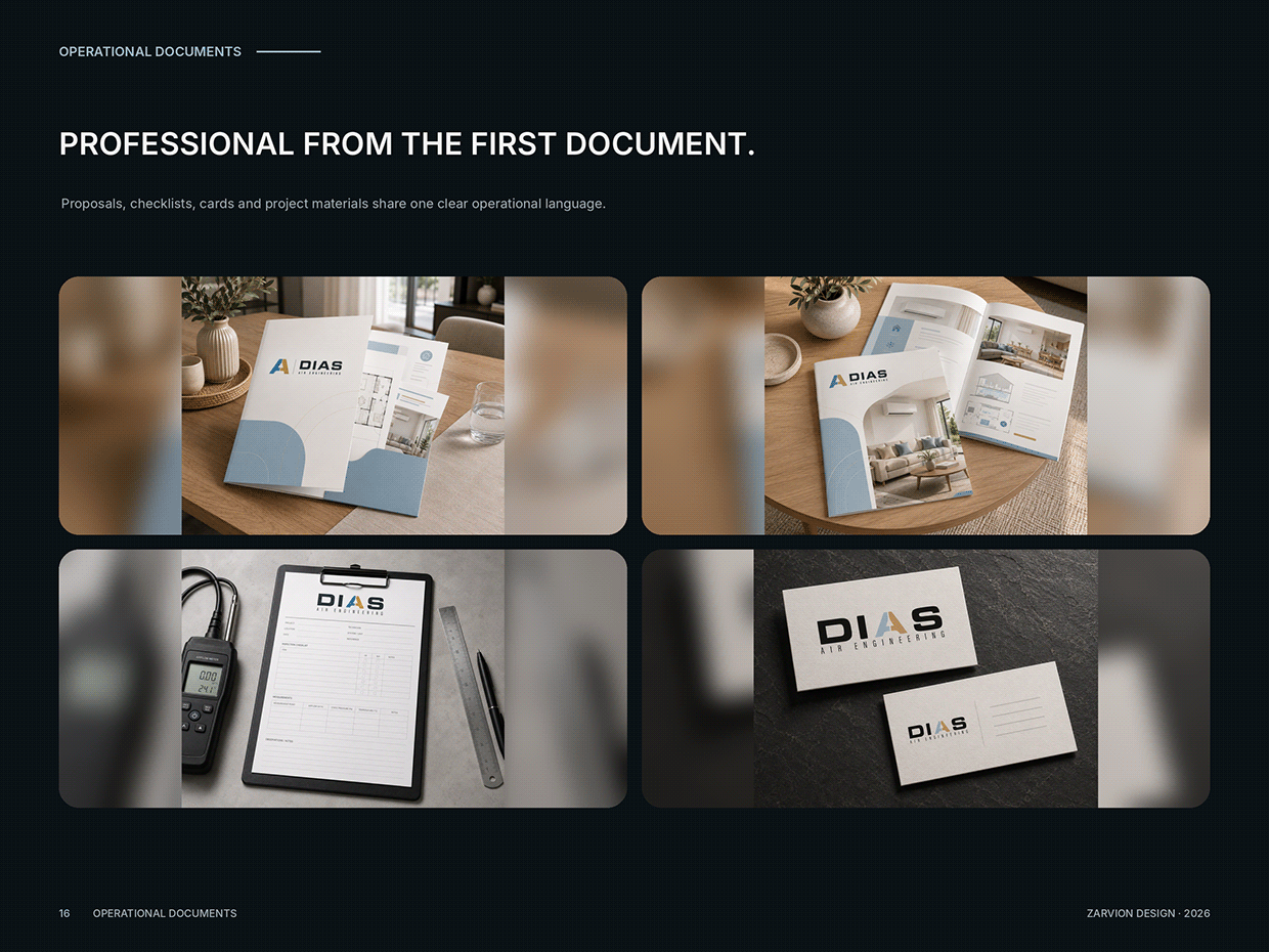 DIAS Air Engineering: HVAC Brand Identity Image 15