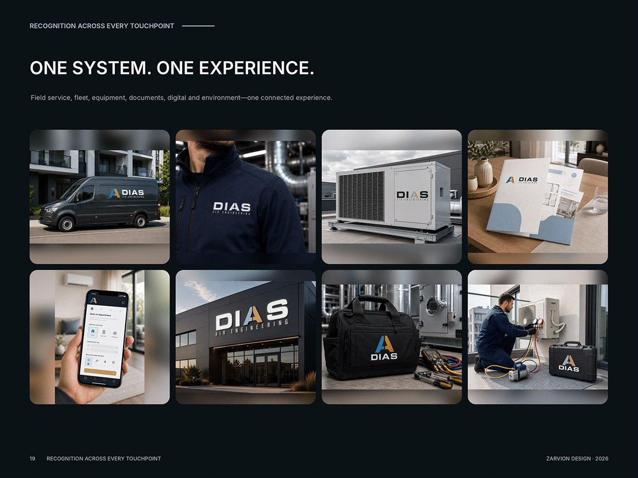 DIAS Air Engineering: HVAC Brand Identity Image 18