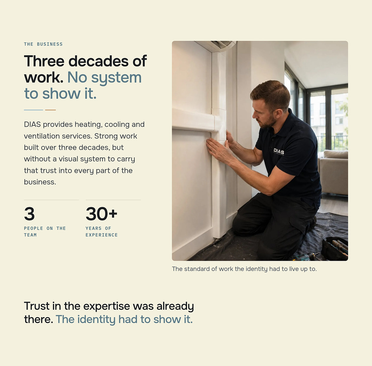 DIAS Air Engineering — HVAC Brand Identity Image 1