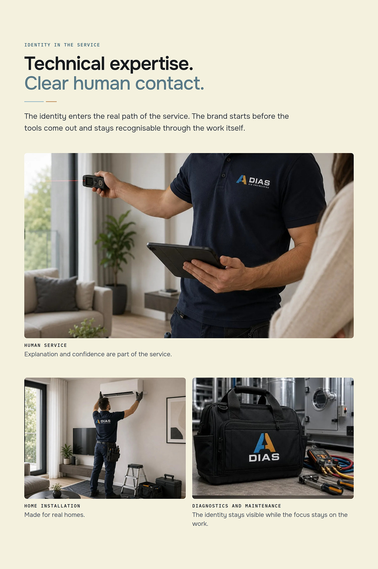 DIAS Air Engineering — HVAC Brand Identity Image 6