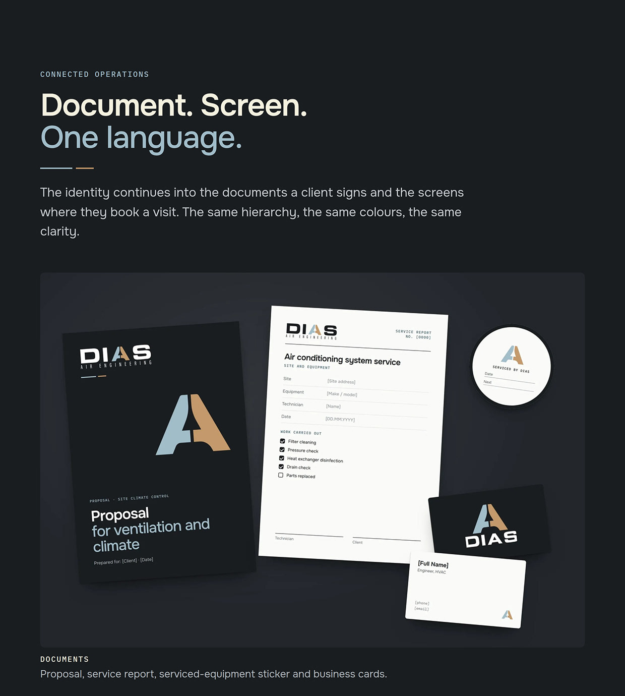 DIAS Air Engineering — HVAC Brand Identity Image 9