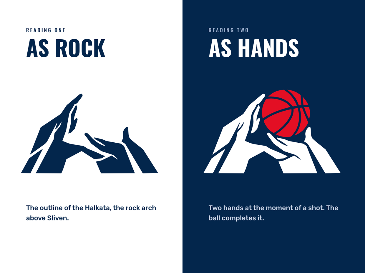 Sliven Basket — Basketball Club Logo and Brand Identity Image 4