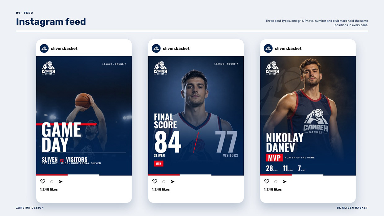 Sliven Basket — Basketball Club Logo and Brand Identity Image 14