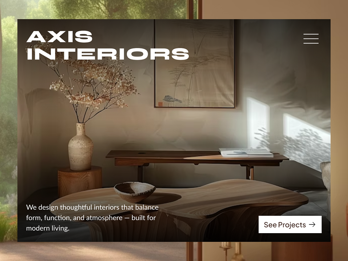 Axis Interiors — A Study in Quiet Luxury Image 0