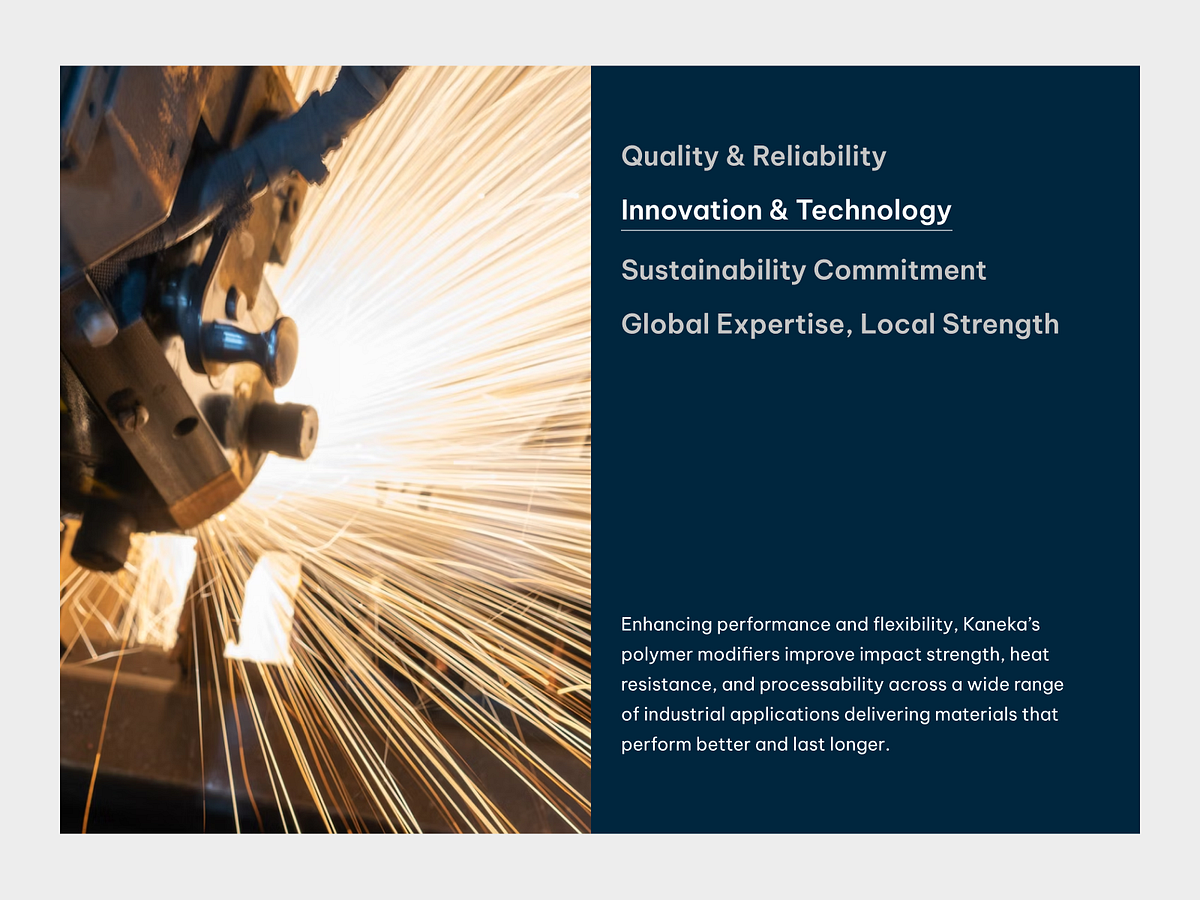Industrial Materials Landing Page Concept Image 4