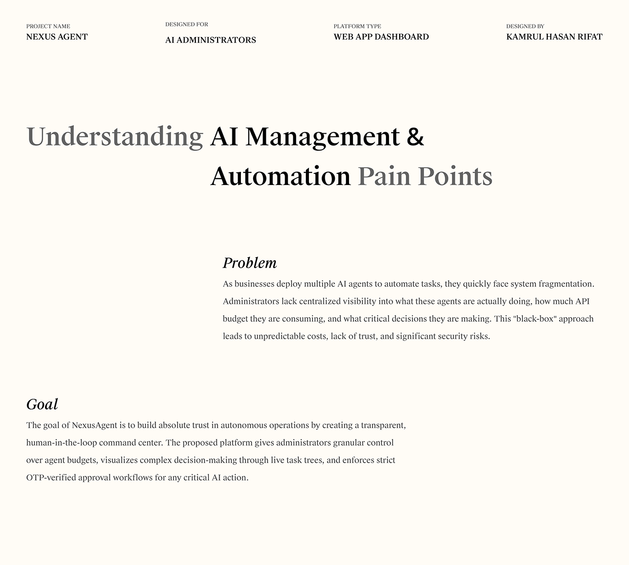 NexusAgent Autonomous AI Management Dashboard | Image 2
