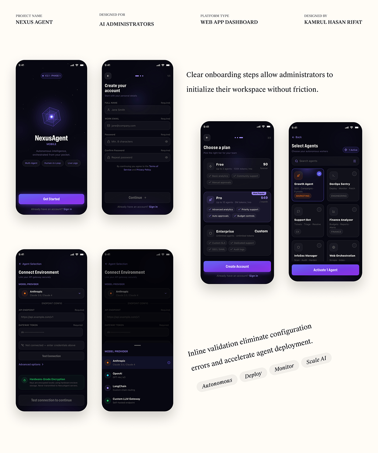 NexusAgent Autonomous AI Management Dashboard | Image 3