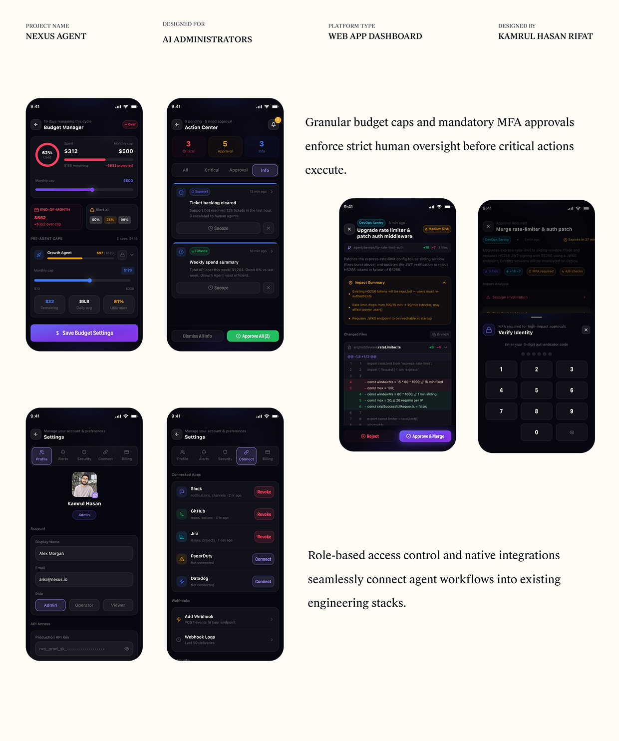 NexusAgent Autonomous AI Management Dashboard | Image 10