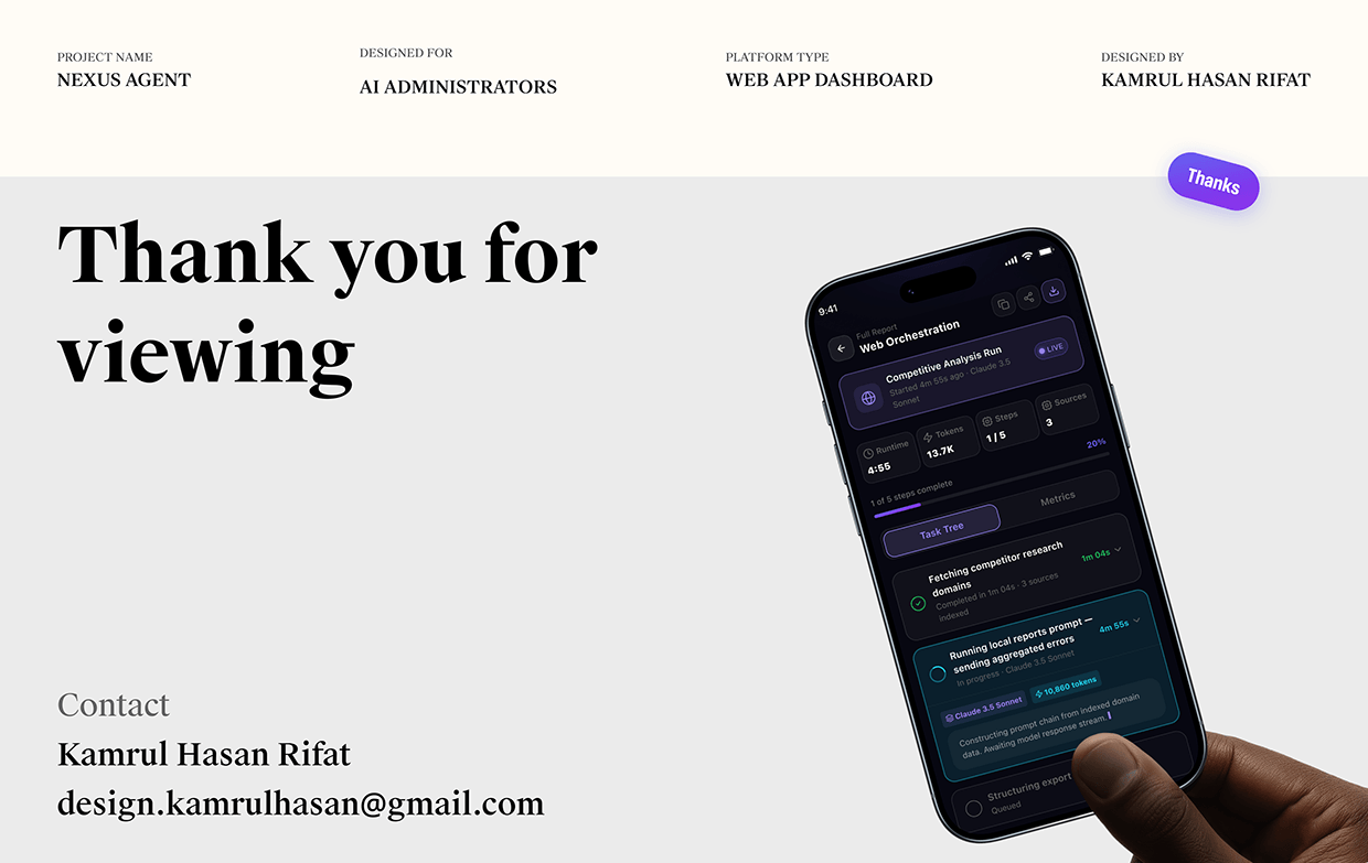NexusAgent Autonomous AI Management Dashboard | Image 11