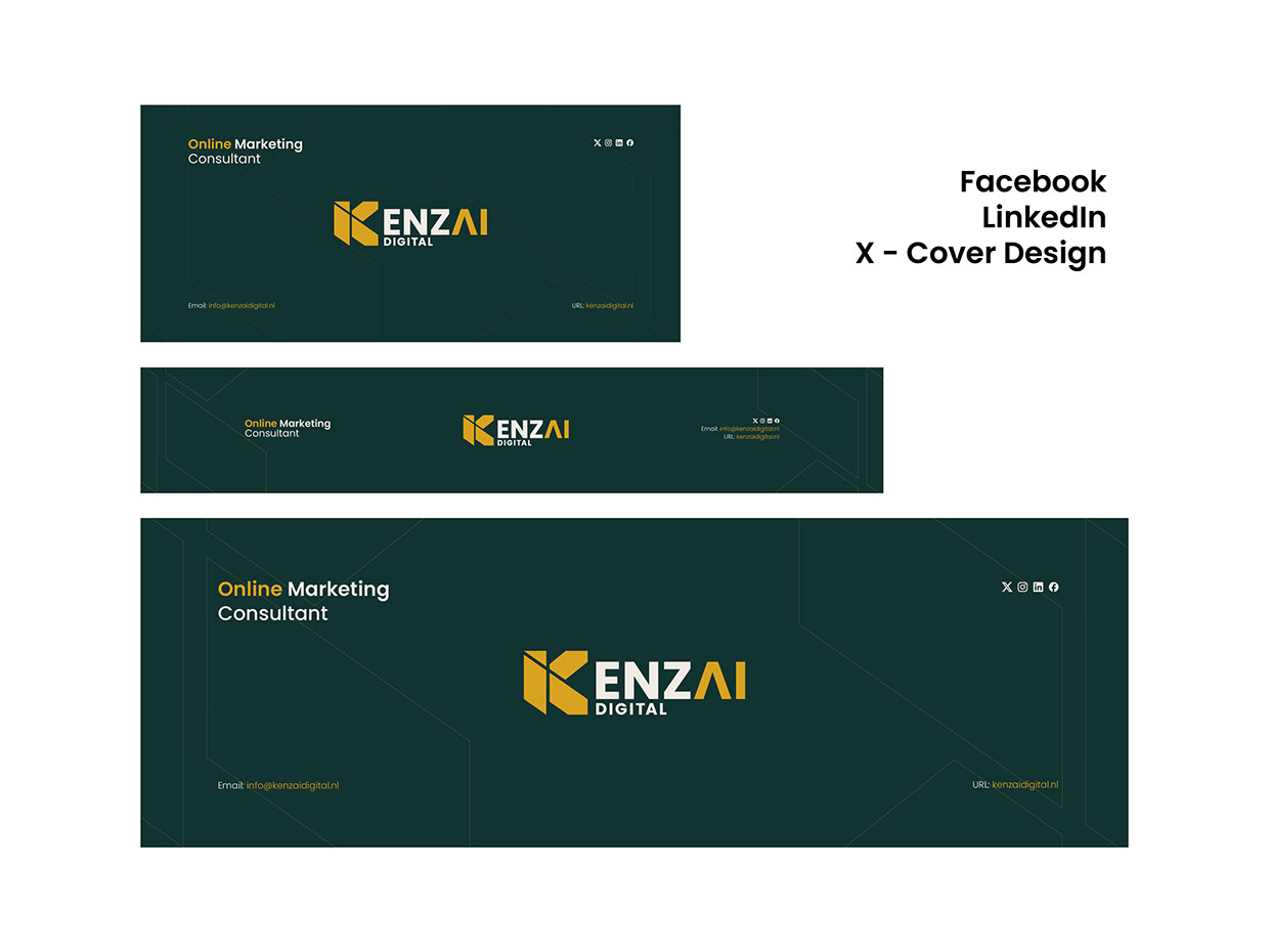 KENZAI DIGITAL | Marketing Agency Brand Identity Image 13