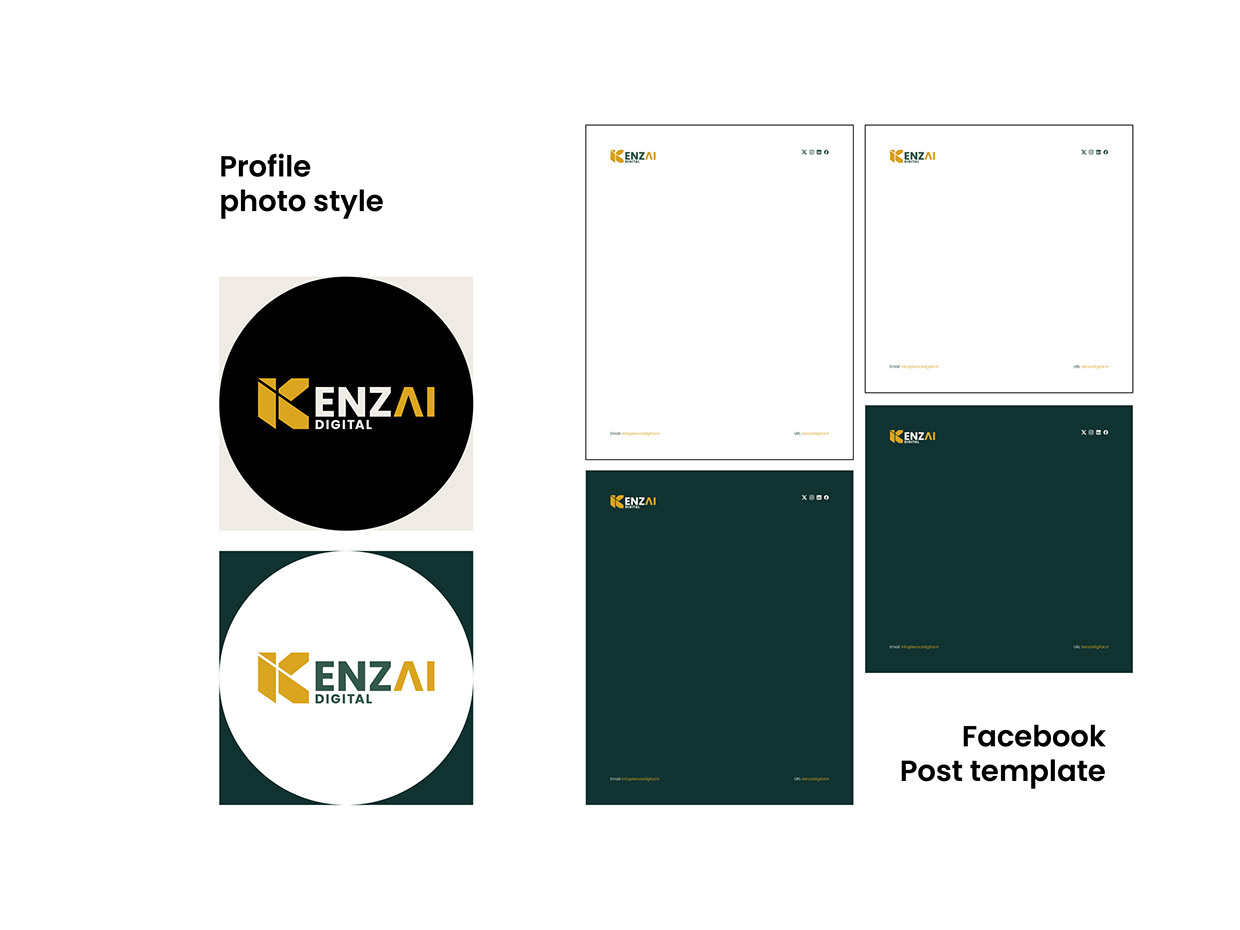 KENZAI DIGITAL | Marketing Agency Brand Identity Image 14