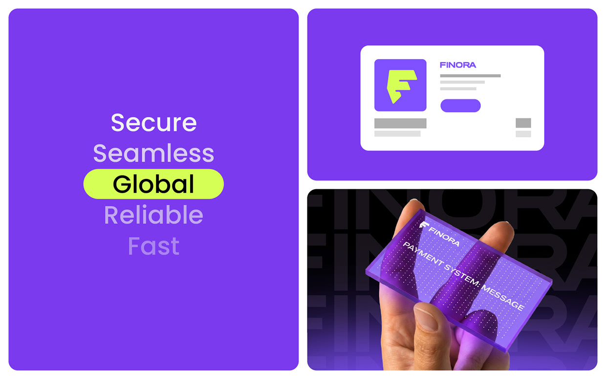 FINORA | Fintech Brand Identity. Image 8