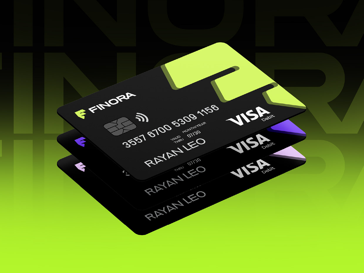 FINORA | Fintech Brand Identity. Image 12