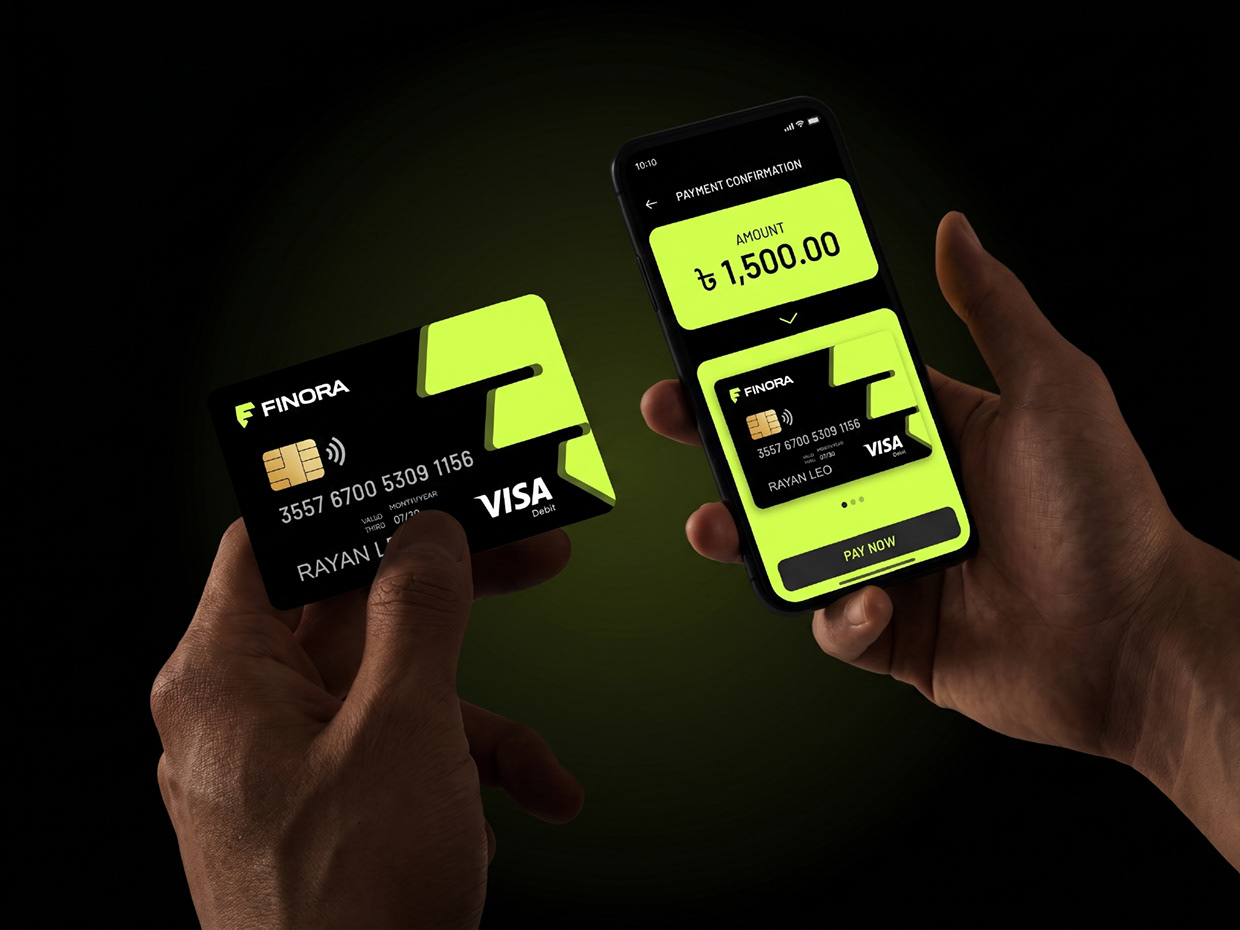 FINORA | Fintech Brand Identity. Image 14