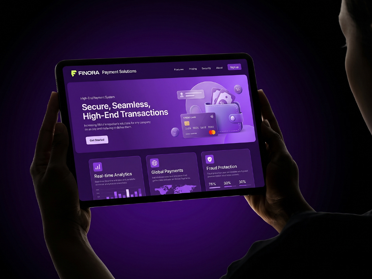 FINORA | Fintech Brand Identity. Image 17