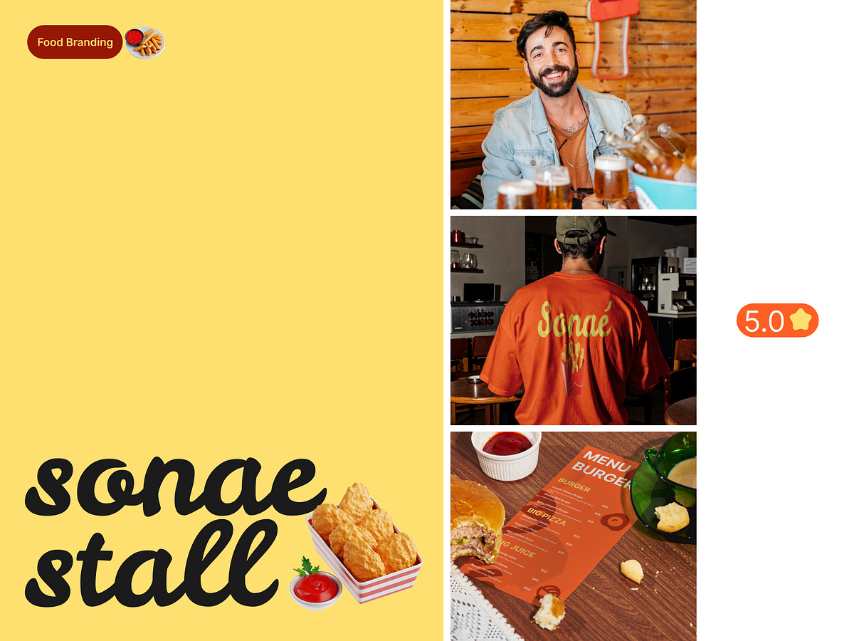 Sonae - Fast food branding