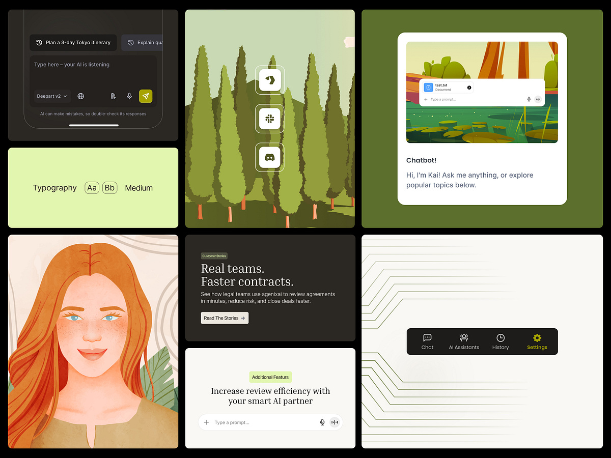 Agenix AI — Multi-Agent Workspace Branding & UI/UX