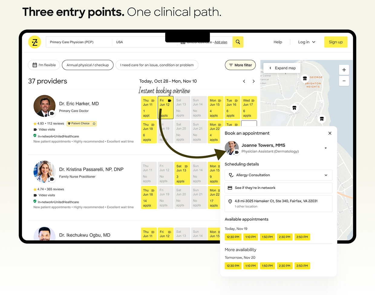 Zocdoc Healthcare App Redesign Image 4