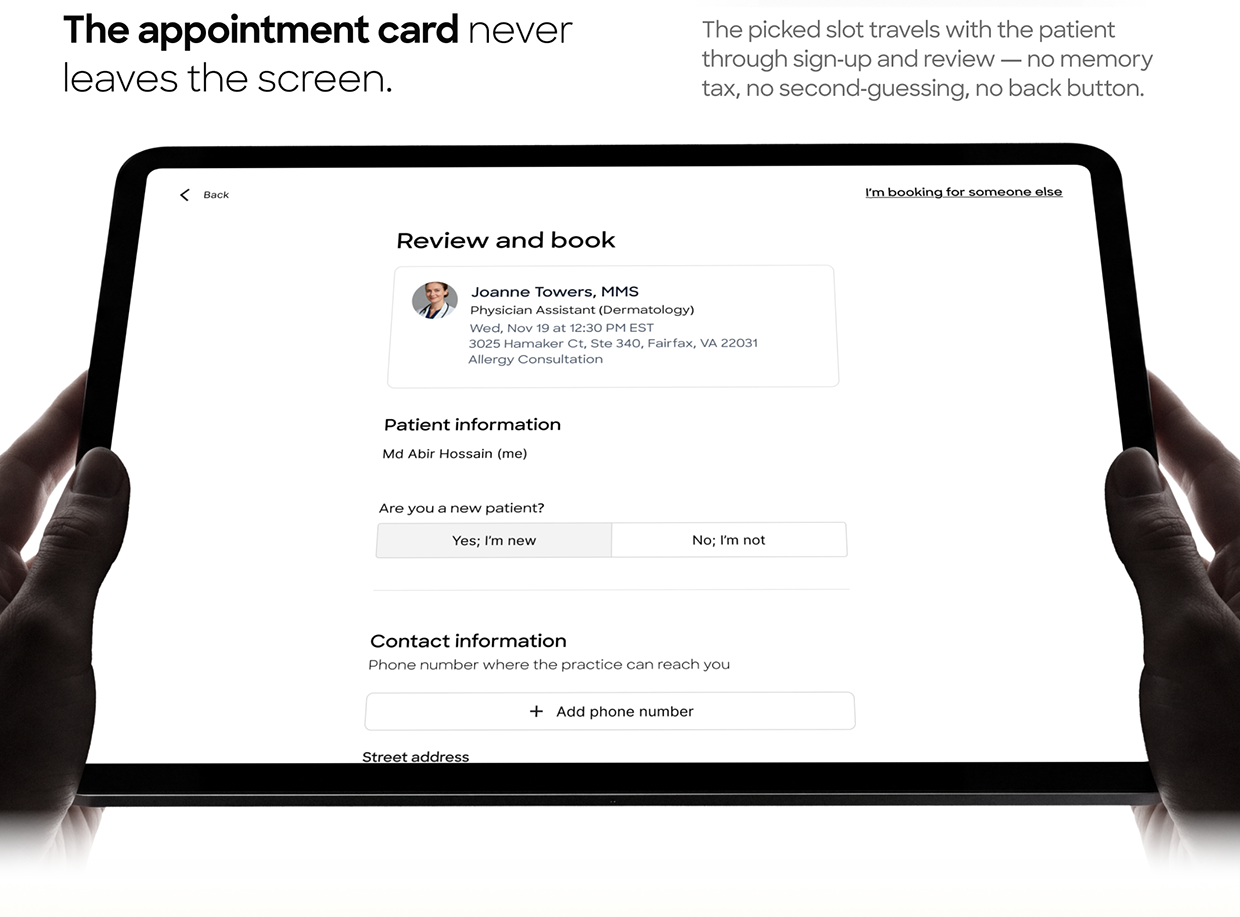 Zocdoc Healthcare App Redesign Image 5