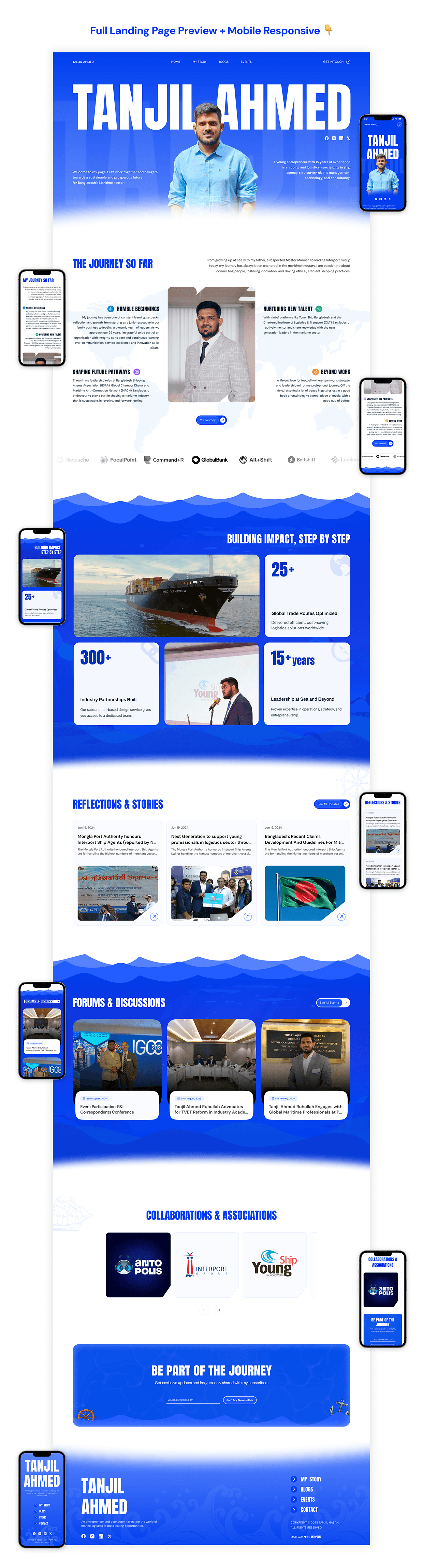 Tanjil Ahmed - Personal Portfolio 2025 Image 0