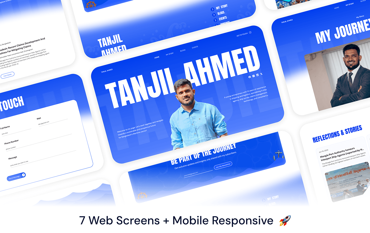 Tanjil Ahmed - Personal Portfolio 2025 Image 2