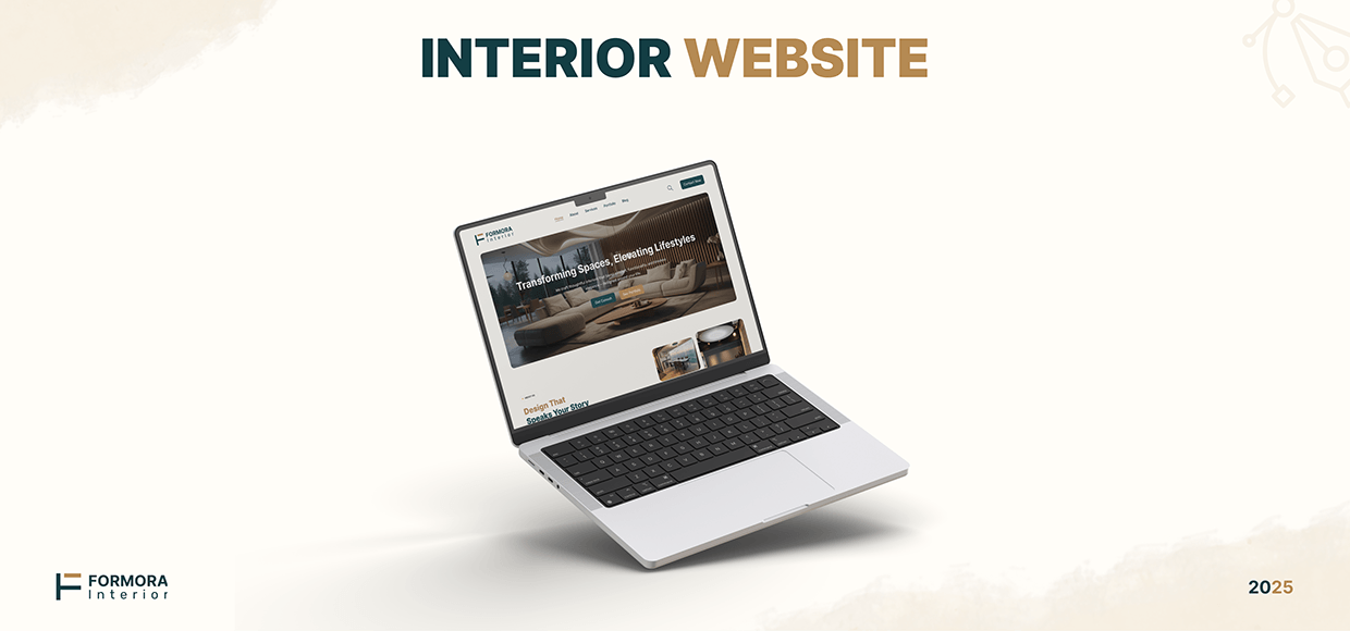 Interior Website Landing Page