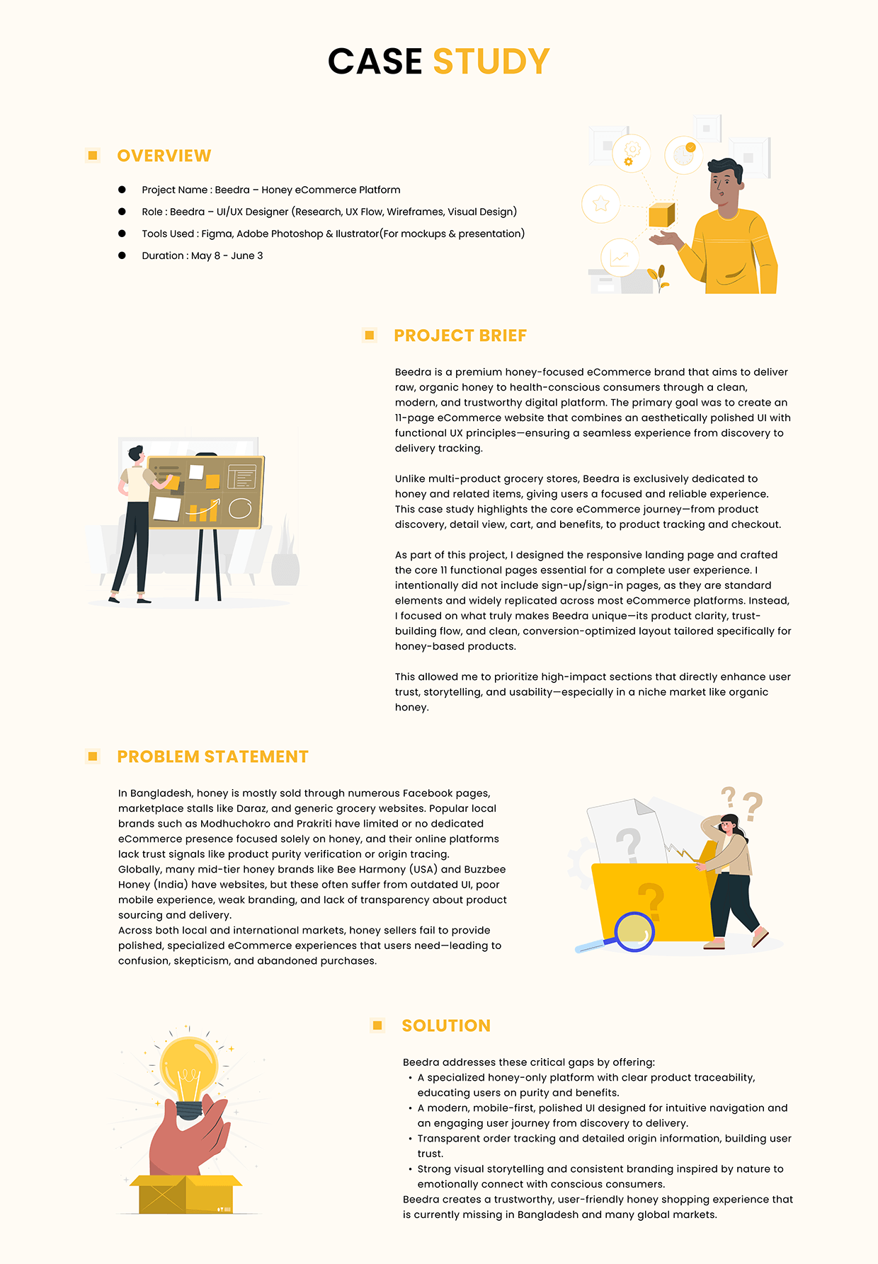 Beedra: eCommerce Website UX Case Study Image 0