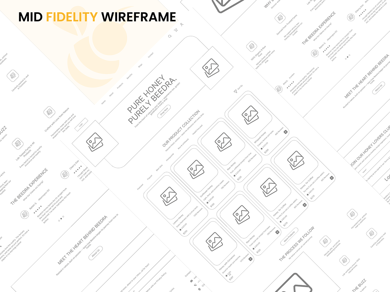 Beedra: eCommerce Website UX Case Study Image 6