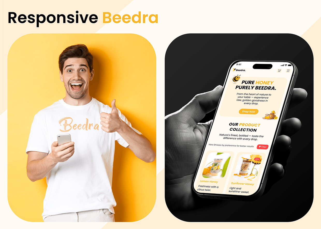 Beedra: eCommerce Website UX Case Study Image 10