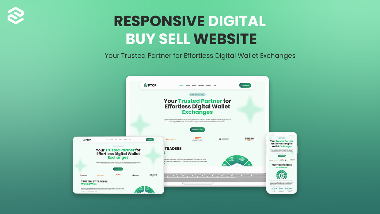 Full Website & Case Study: PTOP UI/UX Design Image 0
