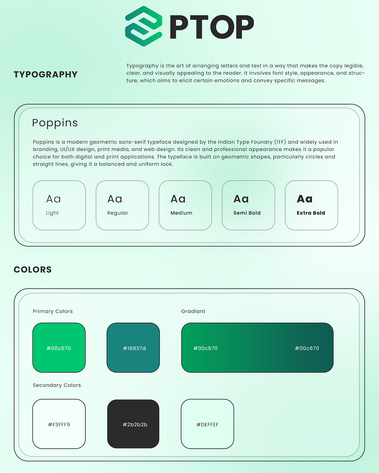 Full Website & Case Study: PTOP UI/UX Design Image 2
