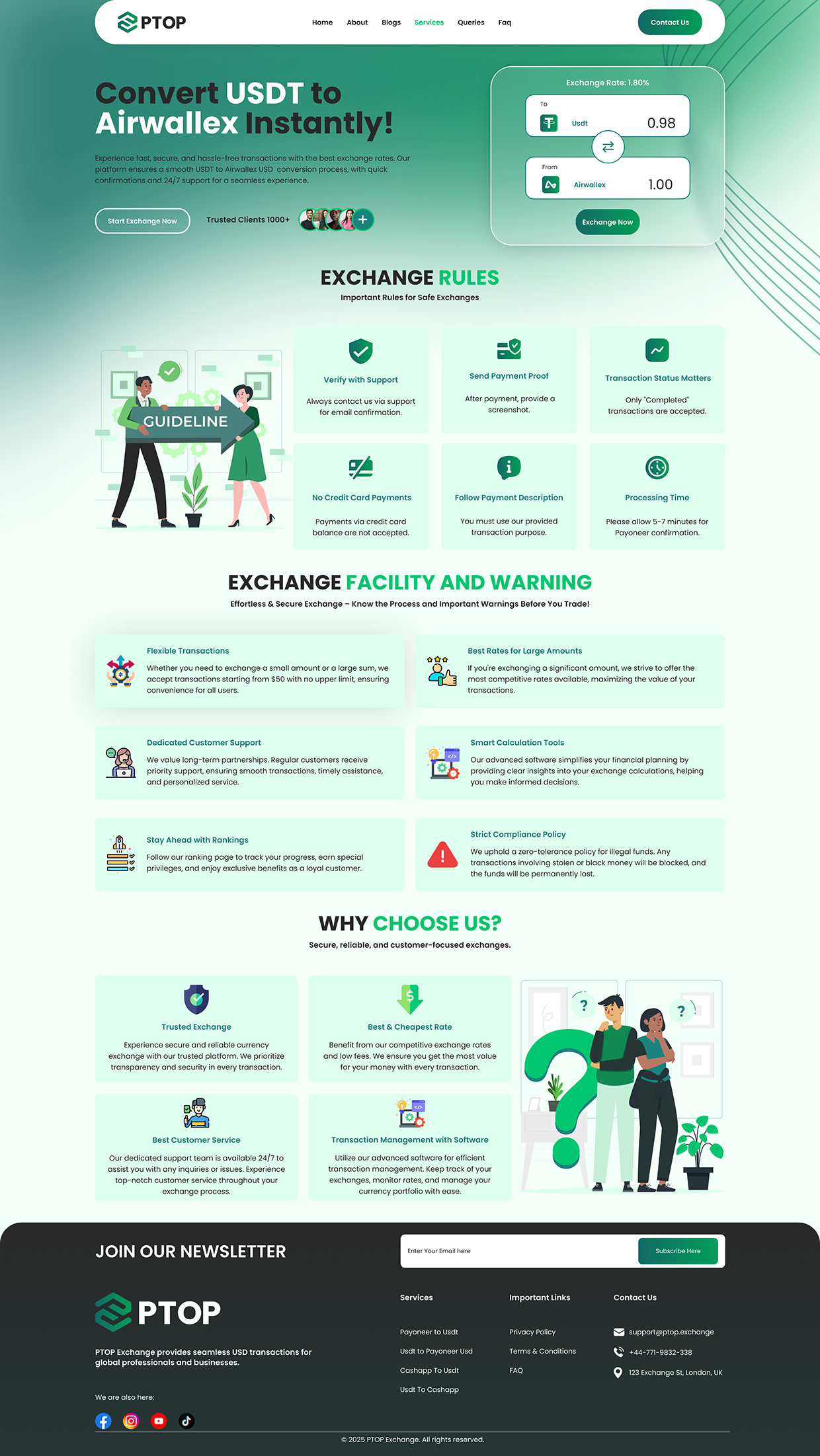 Full Website & Case Study: PTOP UI/UX Design Image 7