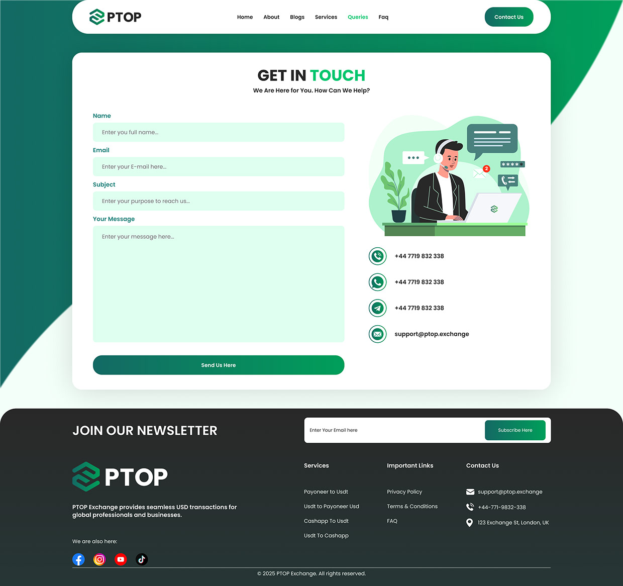Full Website & Case Study: PTOP UI/UX Design Image 11