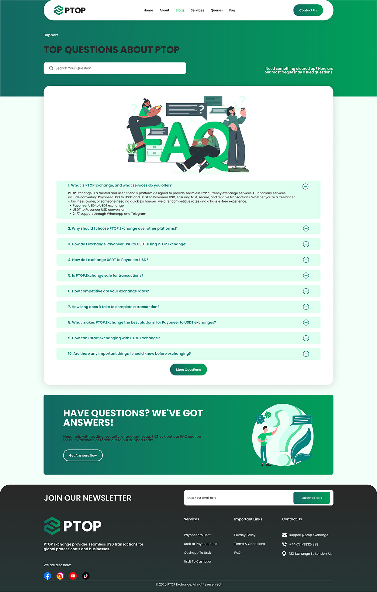 Full Website & Case Study: PTOP UI/UX Design Image 12
