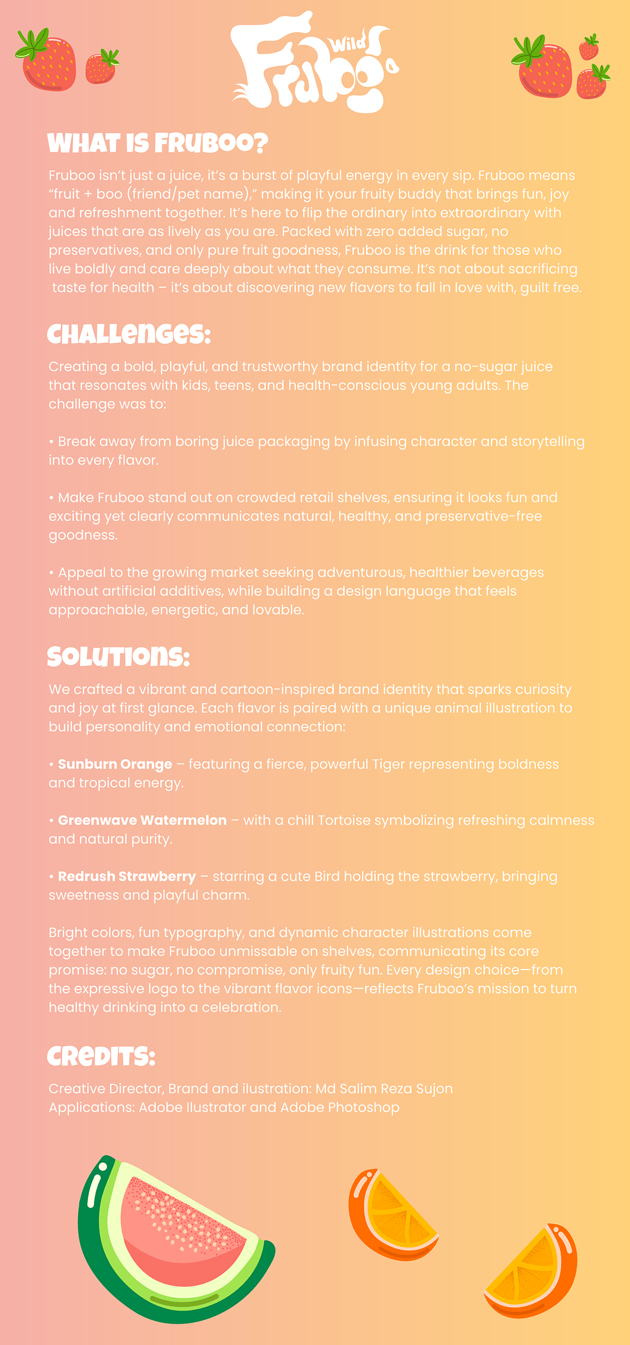 Fruboo Beverages Branding & Packaging | Drink| Can Image 0