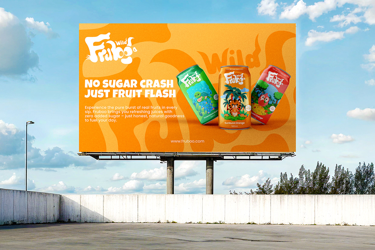 Fruboo Beverages Branding & Packaging | Drink| Can Image 6