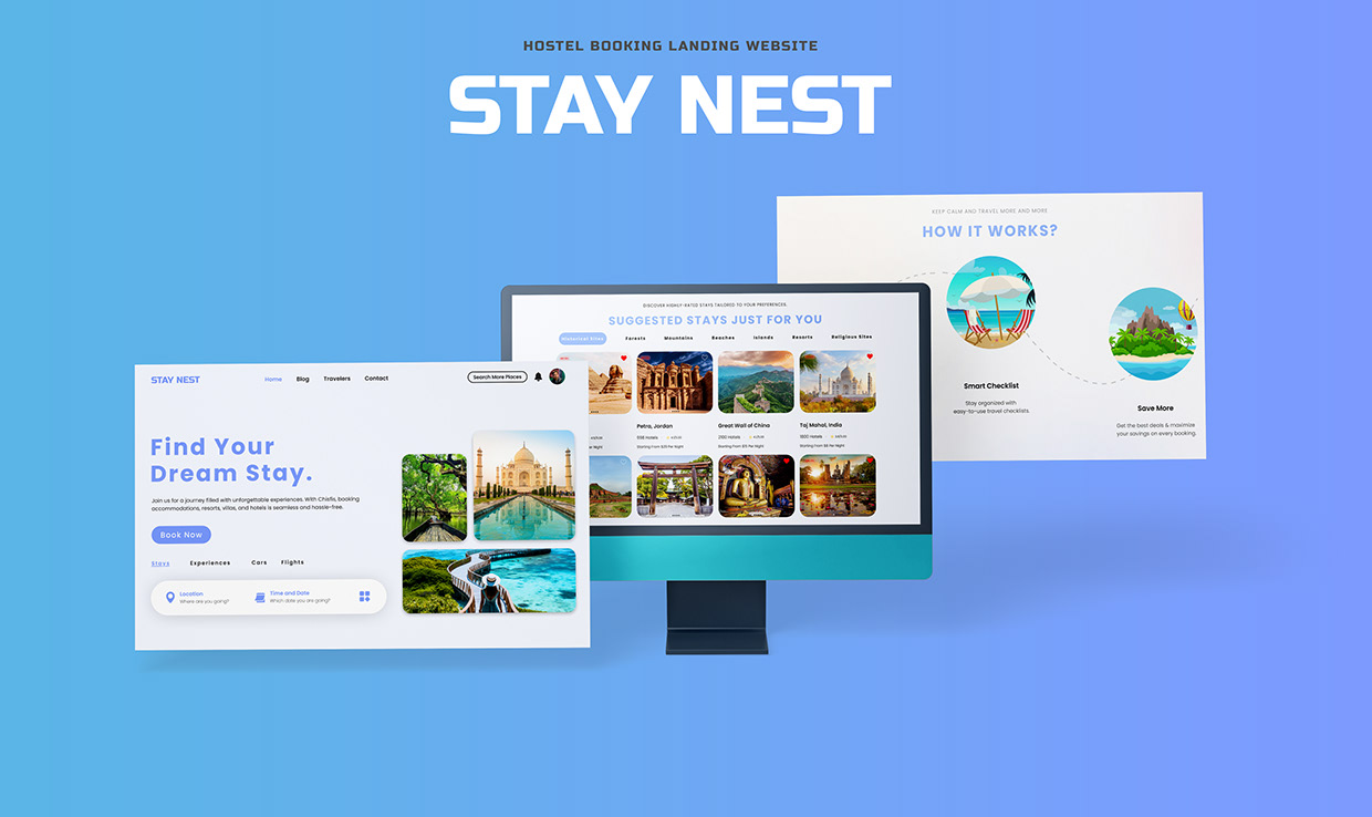 Hotel/ Hostel Booking System Design Image 2
