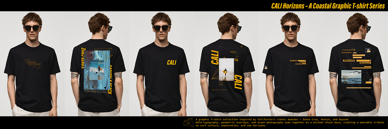 FREE / CALI Horizons — Graphic T-shirt Collection
