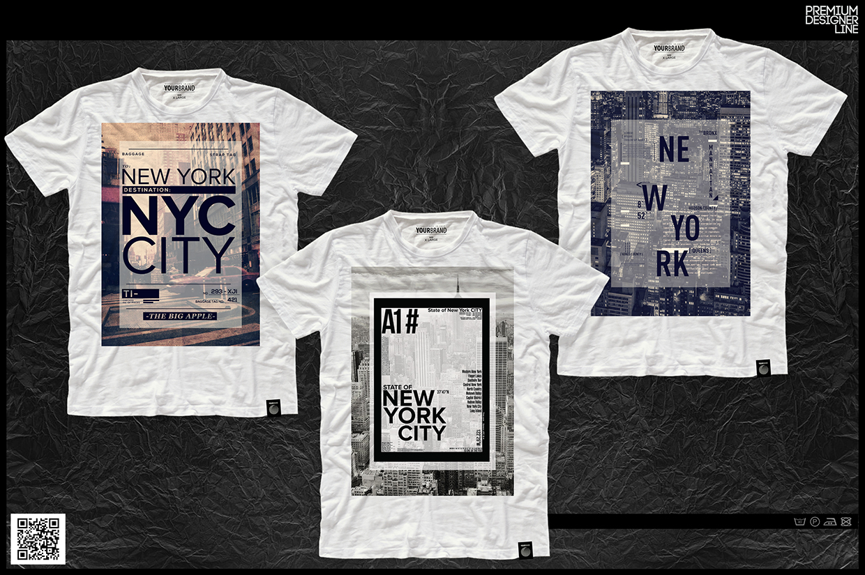 NYC / NEW YORK DISTRICT / T-Shirt Design / Print Design Image 0