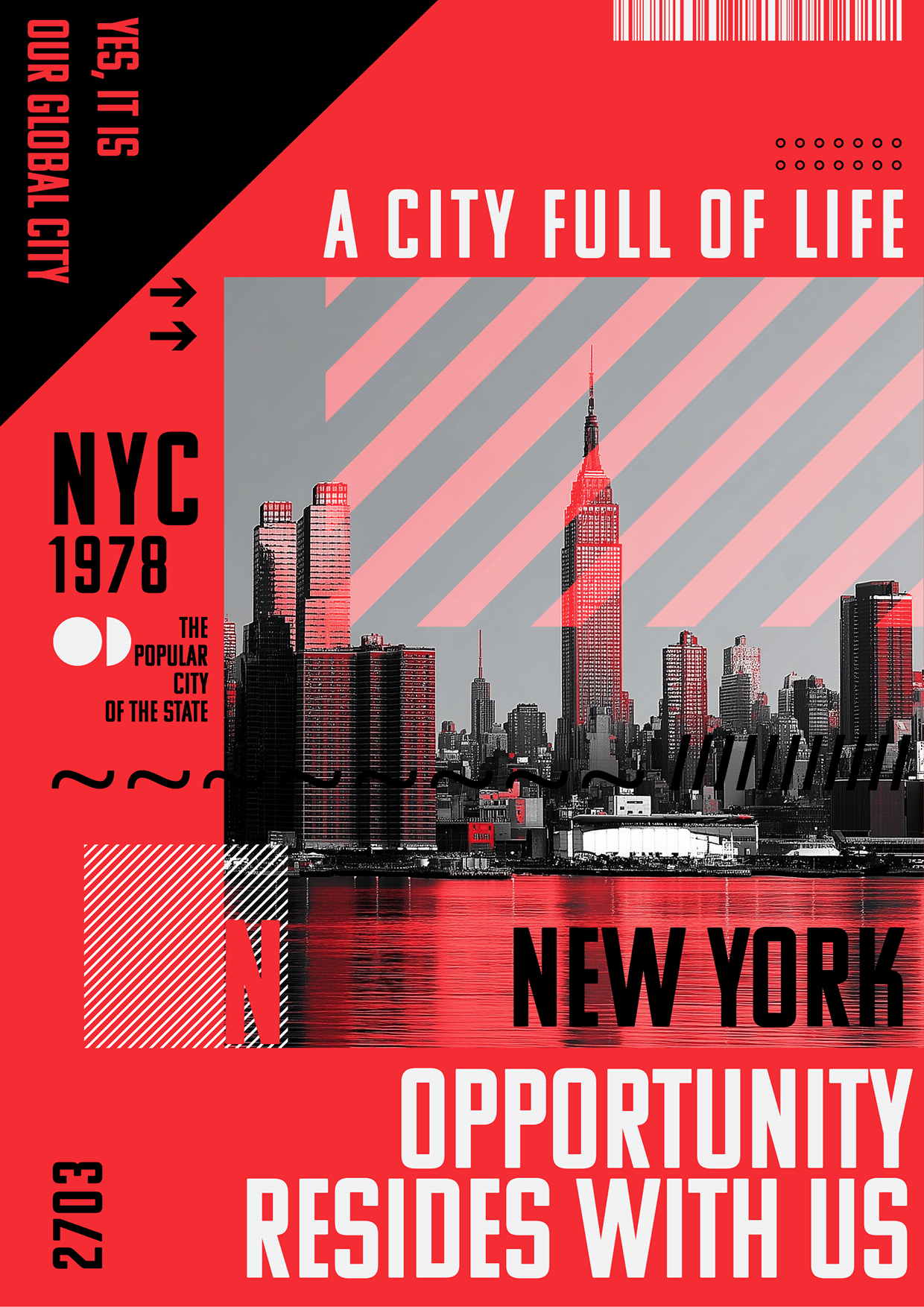 New York City Poster Series – Free AI Vector Files Image 0