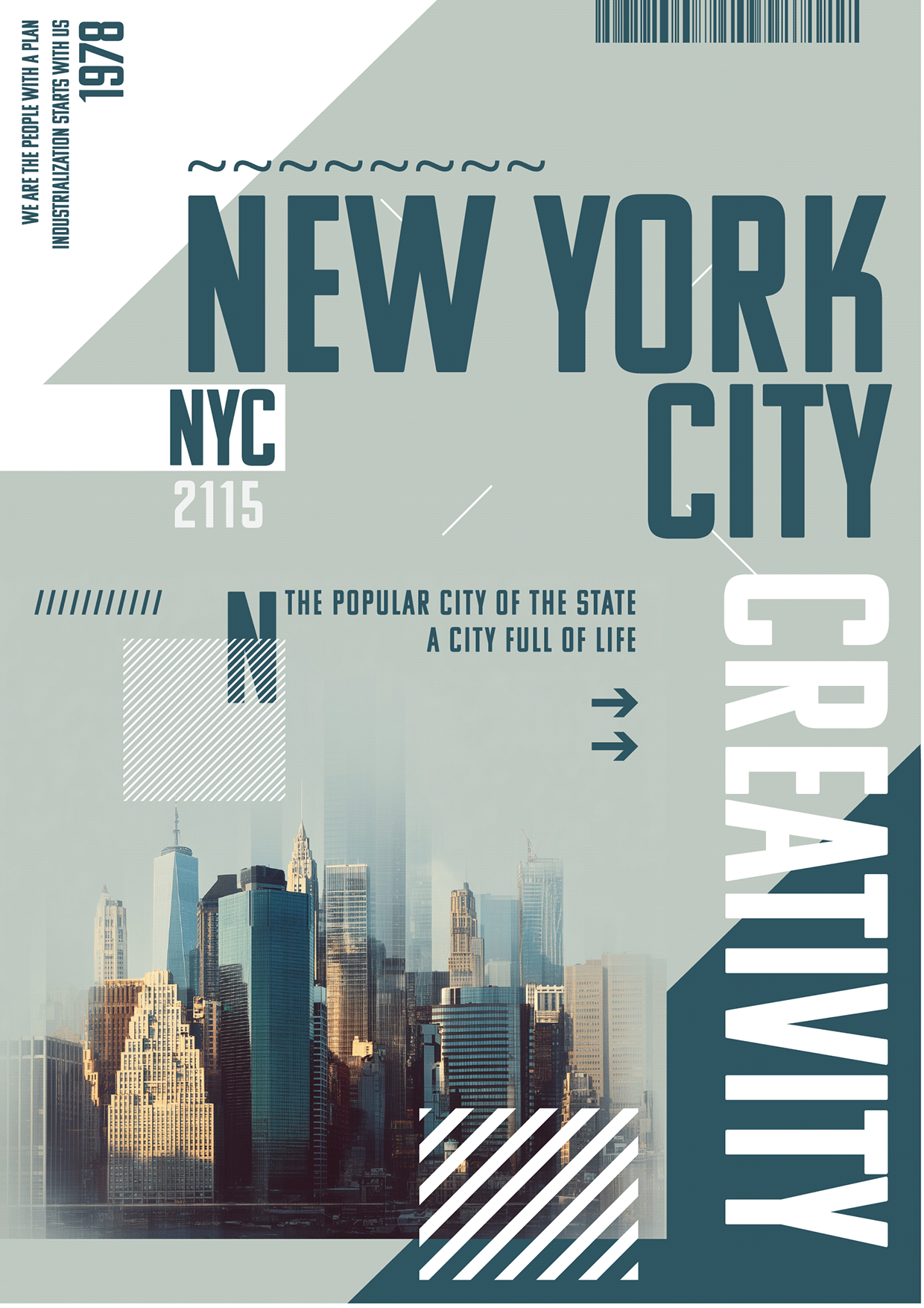 New York City Poster Series – Free AI Vector Files Image 2