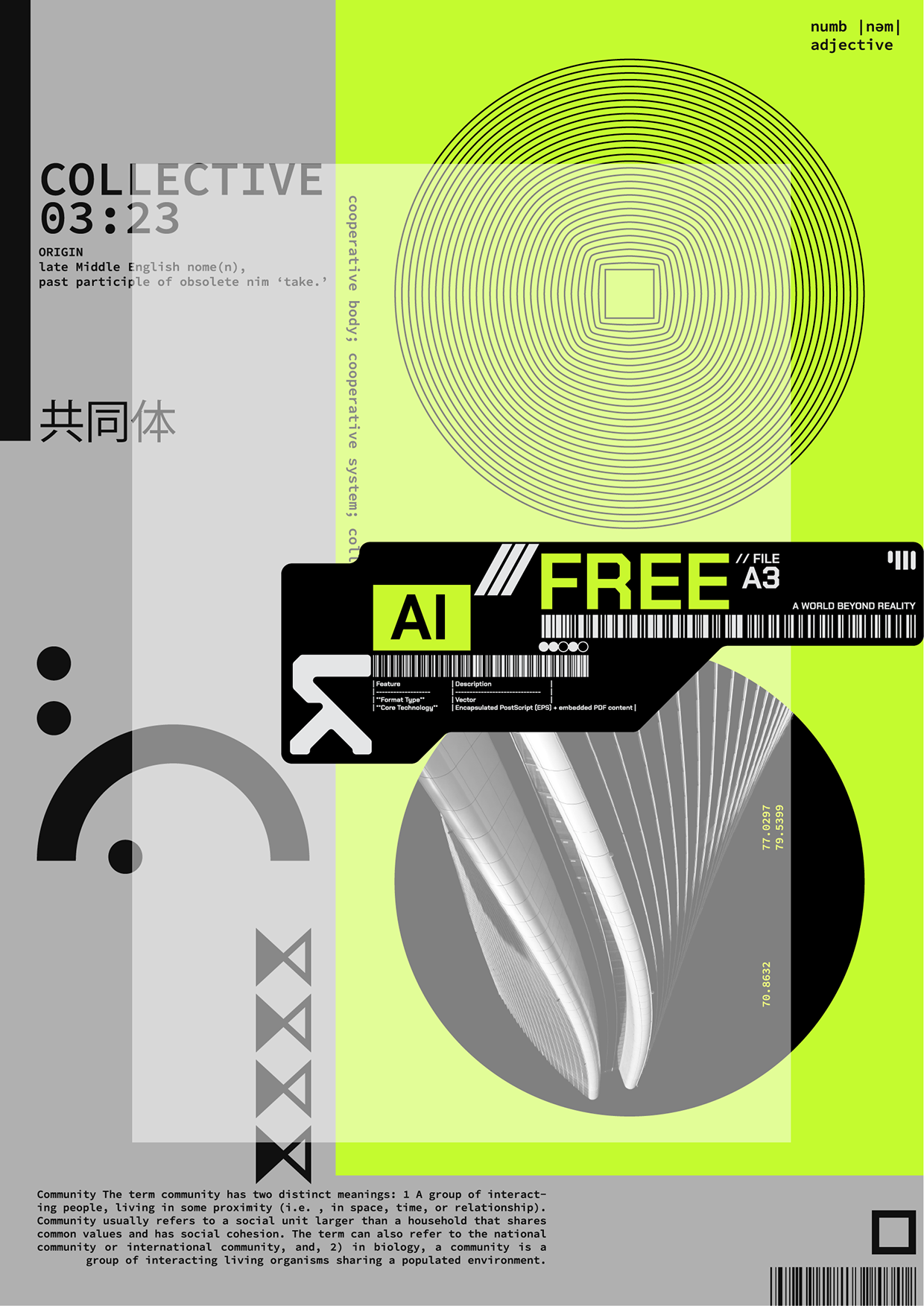 DISAPPEAR FROM SIGHT A Free Experimental Poster Series Image 5