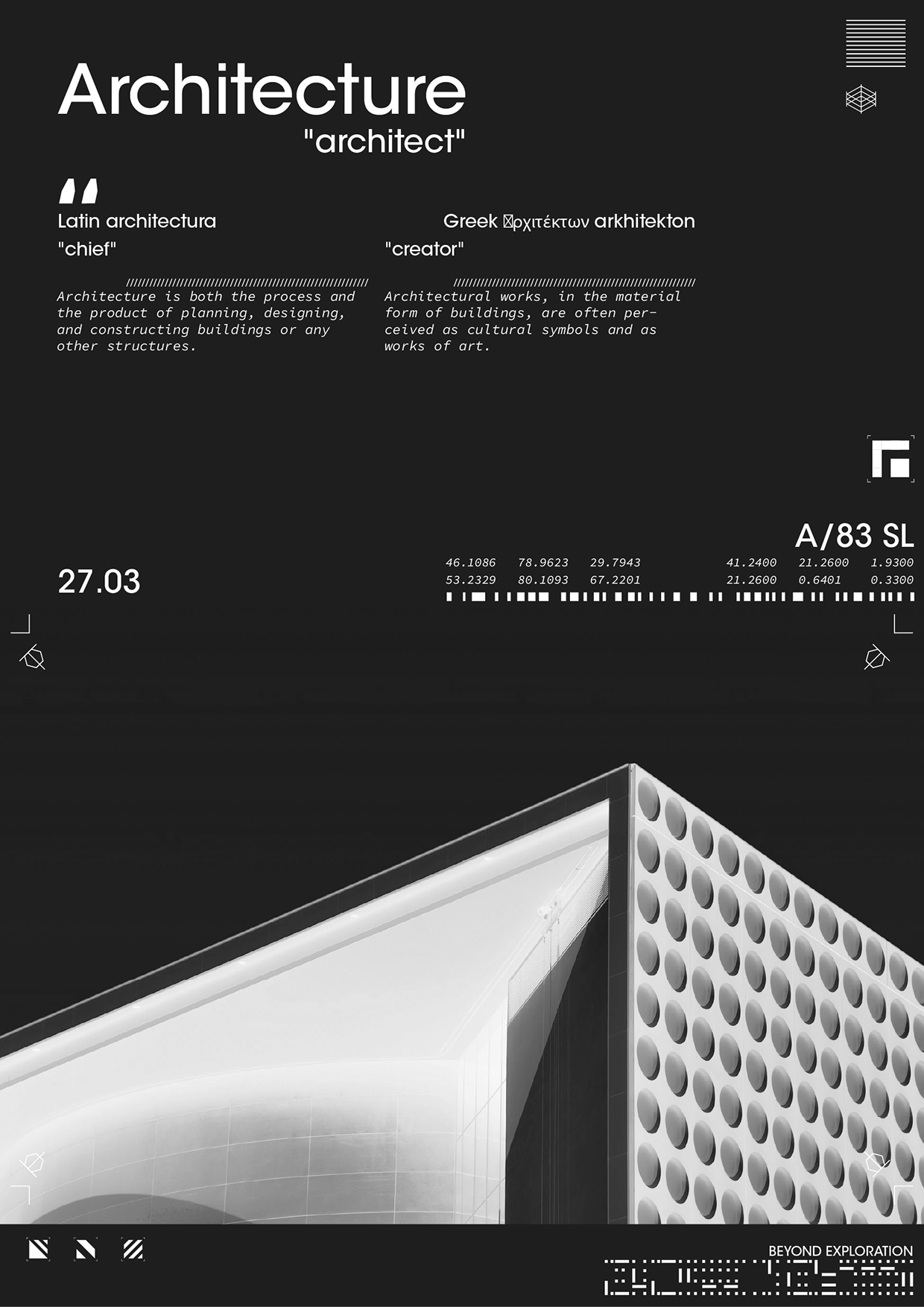 Architectural Contrast & Digital Structure Image 3