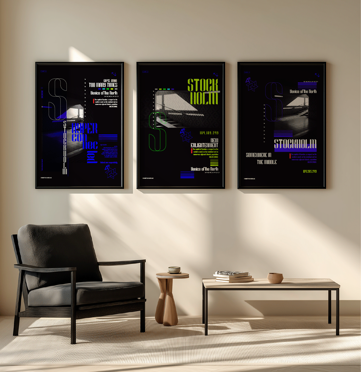 Stockholm — Hyperconnected City Poster Series