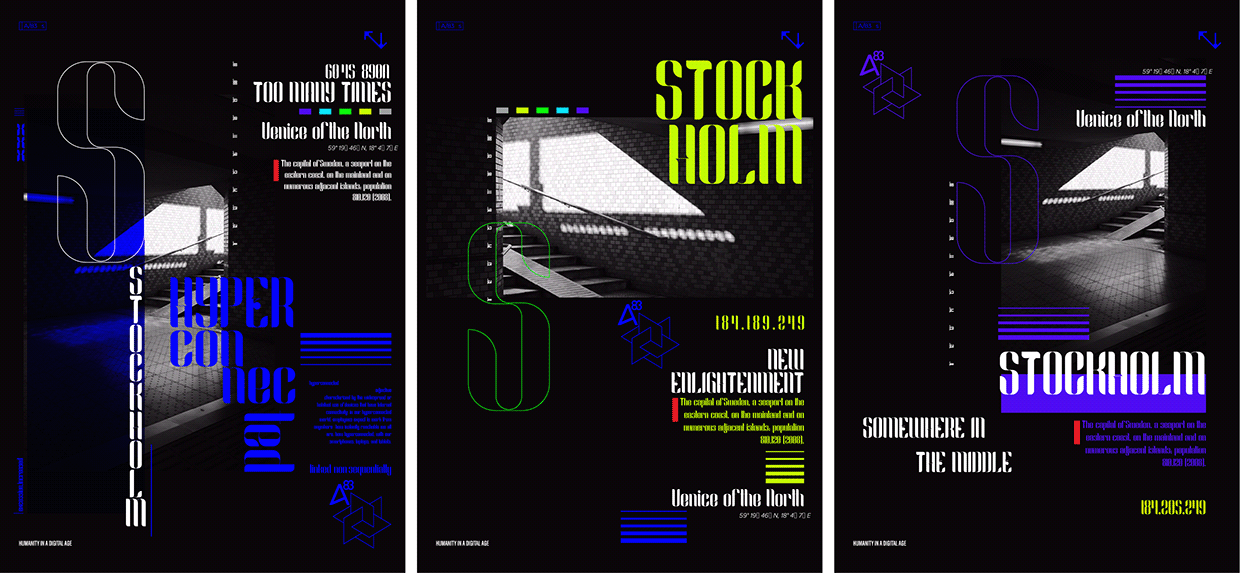 Stockholm — Hyperconnected City Poster Series Image 0