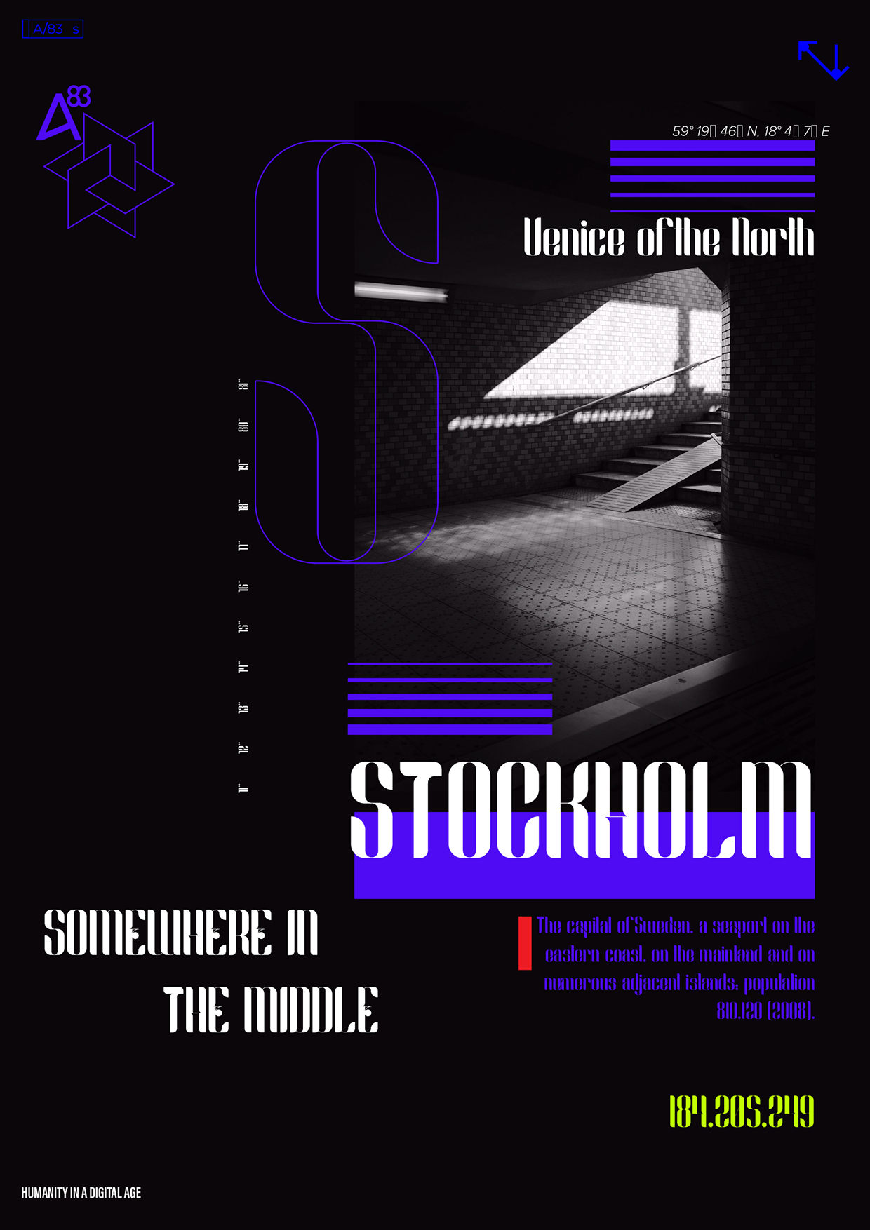 Stockholm — Hyperconnected City Poster Series Image 2
