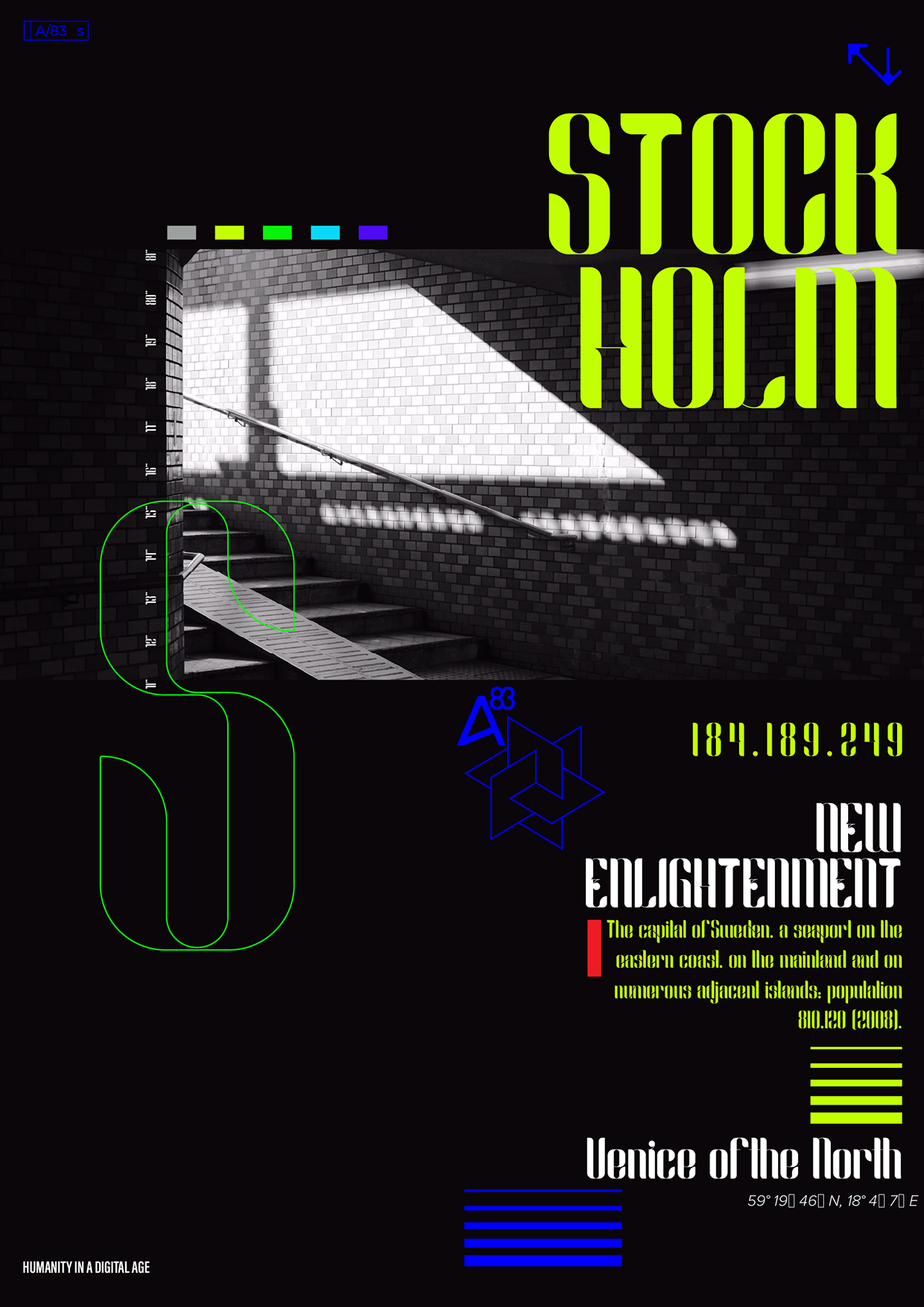 Stockholm — Hyperconnected City Poster Series Image 3