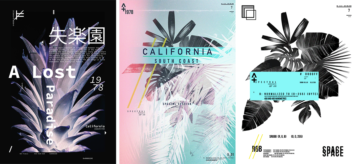 California Dreamscapes — Spectral Poster Series Image 0