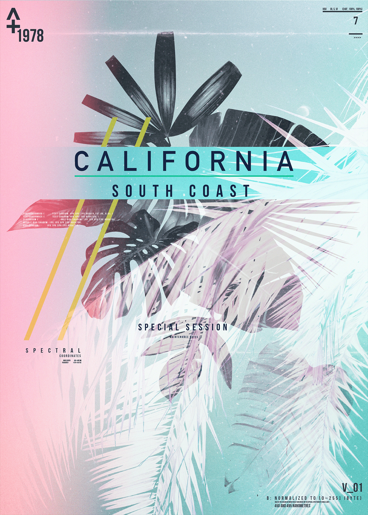 California Dreamscapes — Spectral Poster Series Image 1