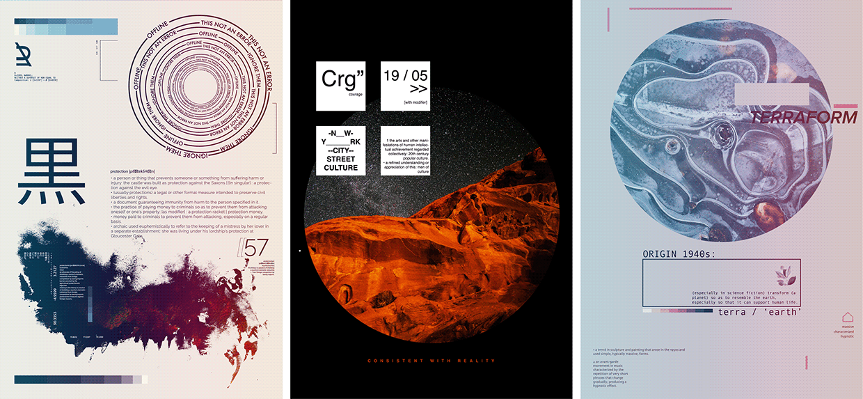 Free AI Poster Set – Conceptual Experiments (3 Posters) Image 0